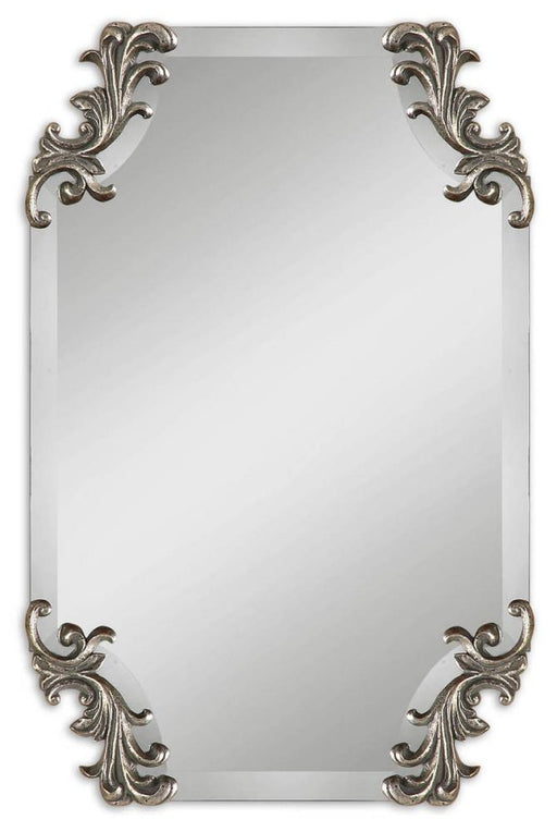 Uttermost Andretta Baroque Silver Mirror