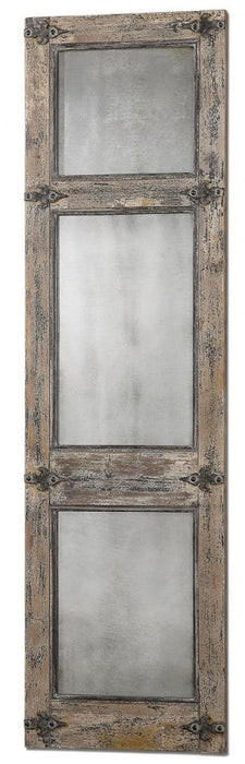 Uttermost Saragano Distressed Leaner Mirror