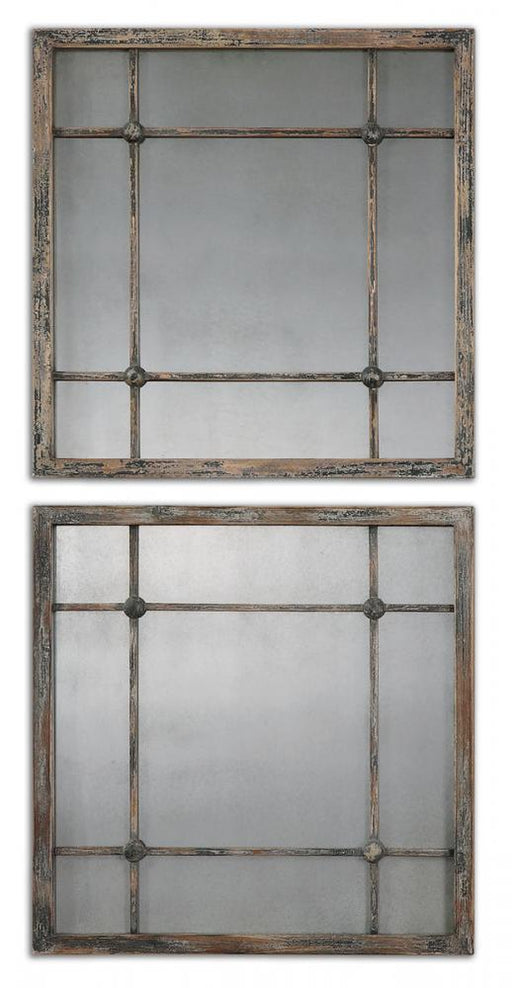 Uttermost Saragano Square Mirrors Set/2