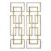 Uttermost Aerin Geometric Wall Art, S/2