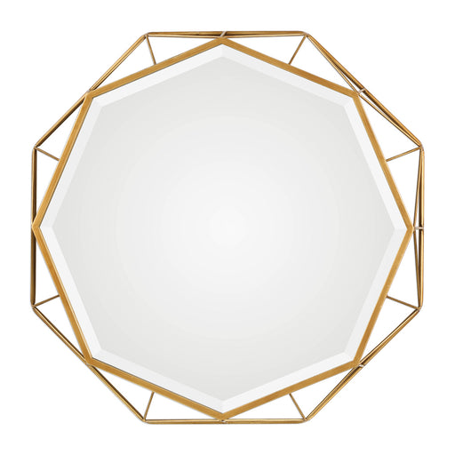 Uttermost Mekhi Antiqued Gold Mirror