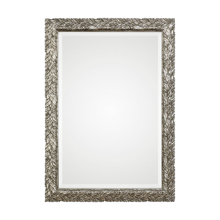 Uttermost Evelina Silver Leaves Mirror