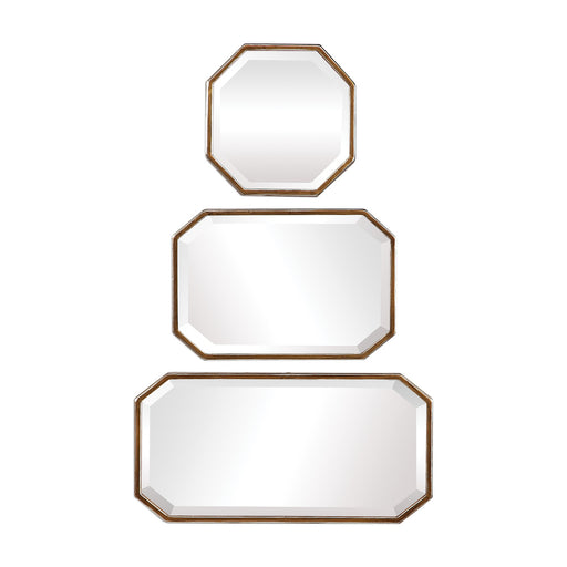 Uttermost Trois Gold Mirrors, S/3