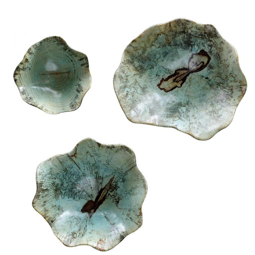 Uttermost Teo Wood Wall Art, Set/3