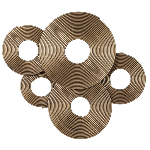 Uttermost Ahmet Gold Rings Wall Decor