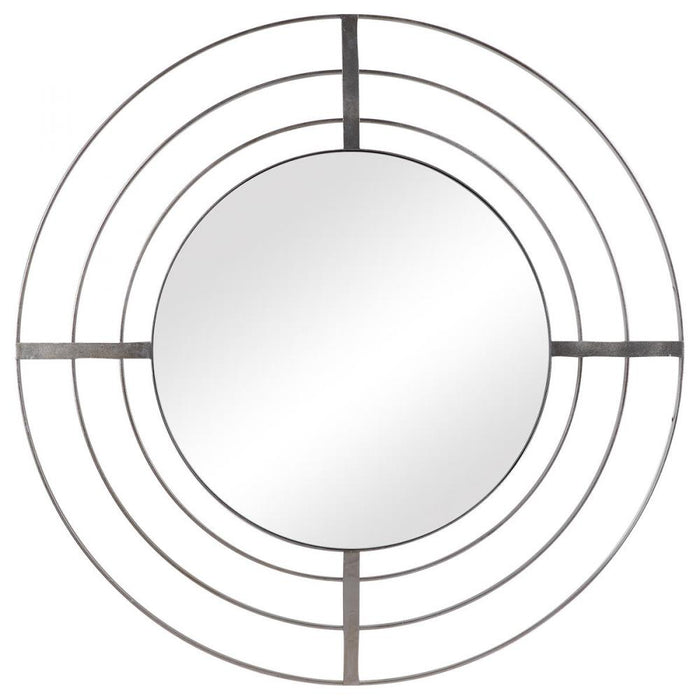 Uttermost Bullseye Round Mirror