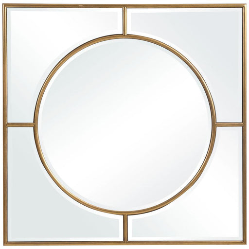 Uttermost Stanford Gold Square Mirror