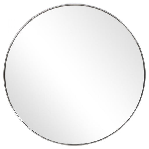 Uttermost Coulson Nickel Round Mirror