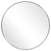 Uttermost Coulson Nickel Round Mirror