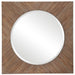 Uttermost Uma Wooden Square Mirror
