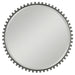 Uttermost Taza Round Iron Mirror