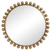 Uttermost Cyra Gold Round Mirror