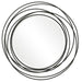 Uttermost Whirlwind Black Round Mirror