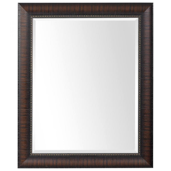 Uttermost Wythe Burnished Wood Mirror