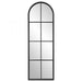 Uttermost Amiel Black Arch Window Mirror
