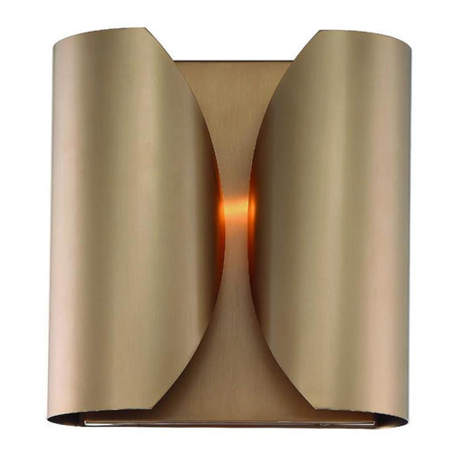 Monique 2 Light Vibrant Gold Wall Mount