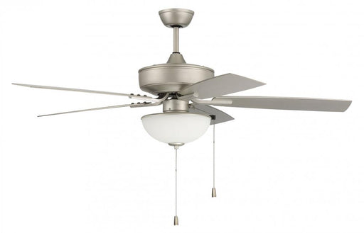 52" Outdoor Pro Plus Ceiling Fan w/Blades & LED White Bowl Light Kit