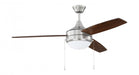 52" Ceiling Fan w/ 3 Blades, LED Light Kit, w/UCI-2000