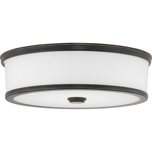 Bezel LED Collection One-Light 16" LED Flush Mount