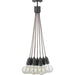 Cirro Collection Nine-Light Pendant