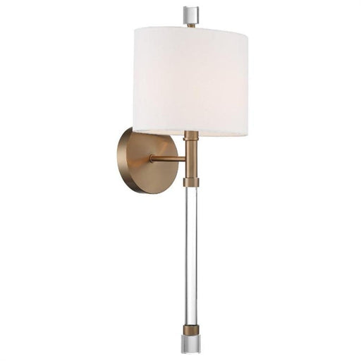 Rachel 1 Light Vibrant Gold Wall Sconce