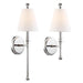 Riverdale 1 Light Polished Nickel Wall Mount