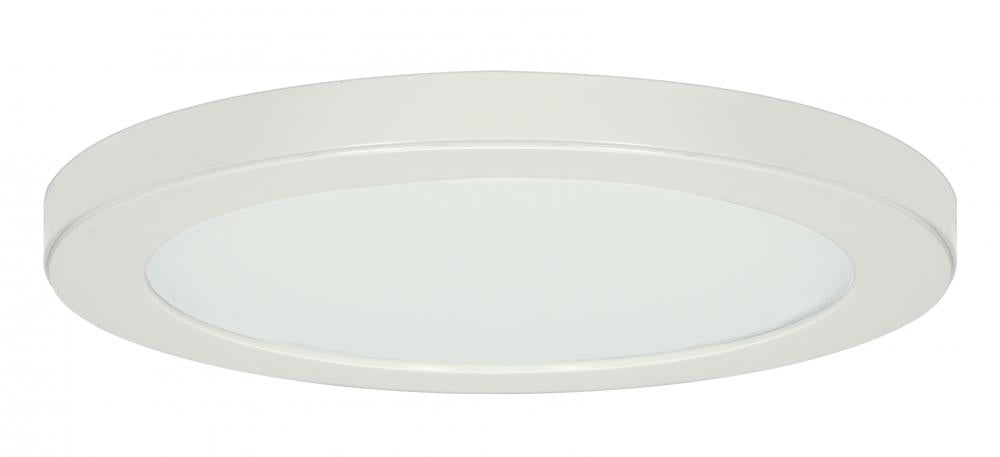 25W/LED/13"FLUSH/40K/RD/WH