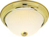 2 LIGHT 11" FLUSH MOUNT