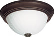 3 LIGHT 15" FLUSH MOUNT