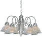 5 LIGHT 22" CHANDELIER