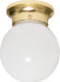 1 LIGHT 6" BALL FIXTURE