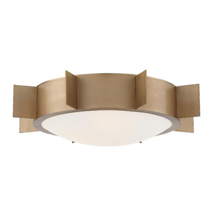 Solas 3 Light Vibrant Gold Ceiling Mount