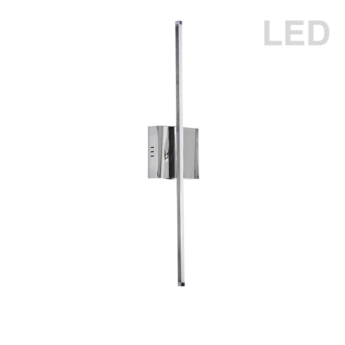 19W Wall Sconce PC w/WH Acrylic Diffuser