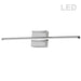 30W Wall Sconce PC w/WH Acrylic Diffuser