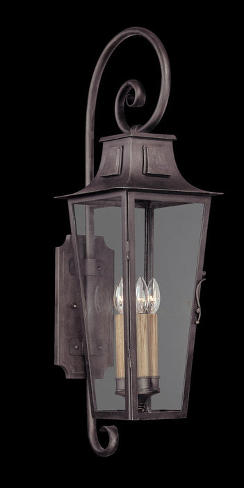 PARISIAN SQUARE 4LT WALL LANTERN LARGE