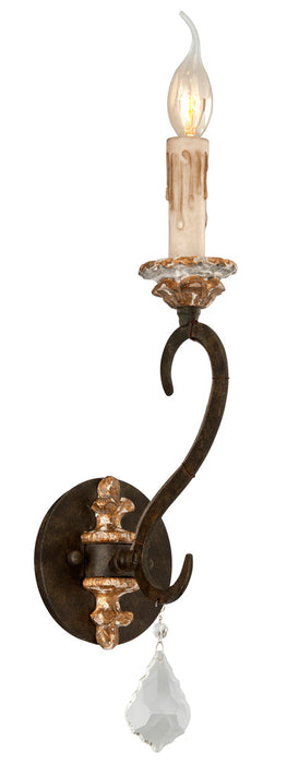 BORDEAUX 1LT WALL SCONCE