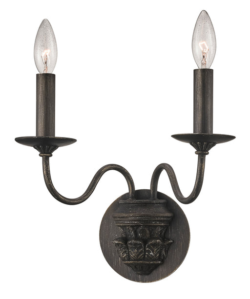 POPPY HILL 2LT WALL SCONCE