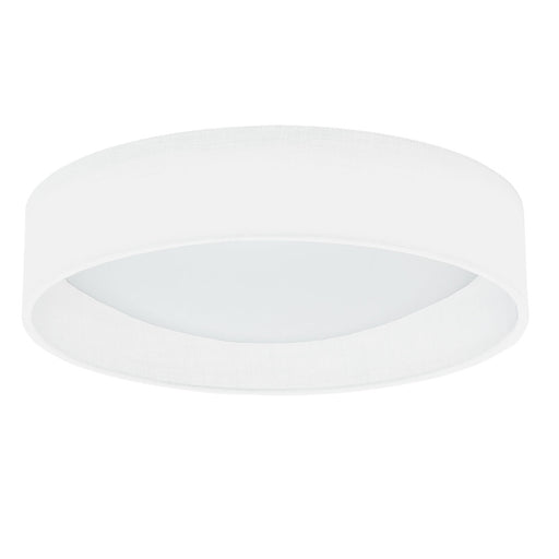 15" Flush Mount, Ivory Shade