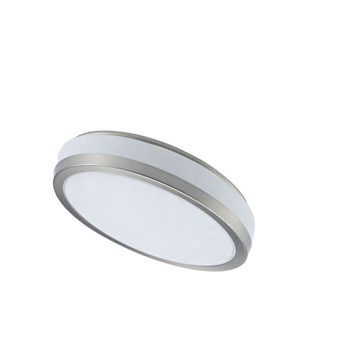 Ceiling Flush 8W 203mm,Satin Chrome