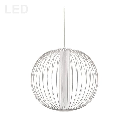 20W Pendant, MW Finish w/ White Acrylic