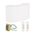 Kit includes Chime, Transformer, 2 White Buttons