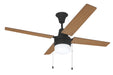 48" Ceiling Fan w/Blades & LED Light Kit