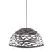 1LT Pendant, Millstone Finish