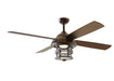 56" Ceiling Fan w/Blades & LED Light Kit