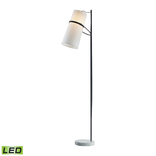 Banded Shade Floor Lamp - LED