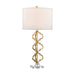 Castile Table Lamp in Gold Leaf