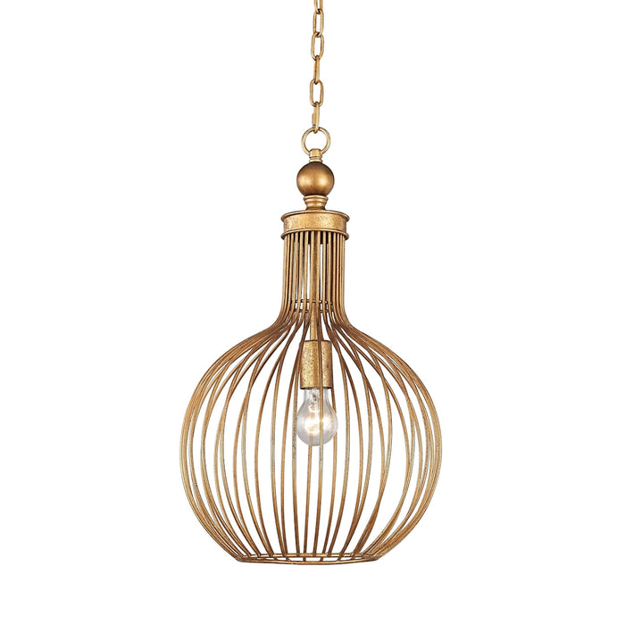 Five Cays 1-Light Pendant in Gold Leaf