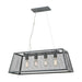 Barriton 4-Light Chandelier in Farmhouse Grey