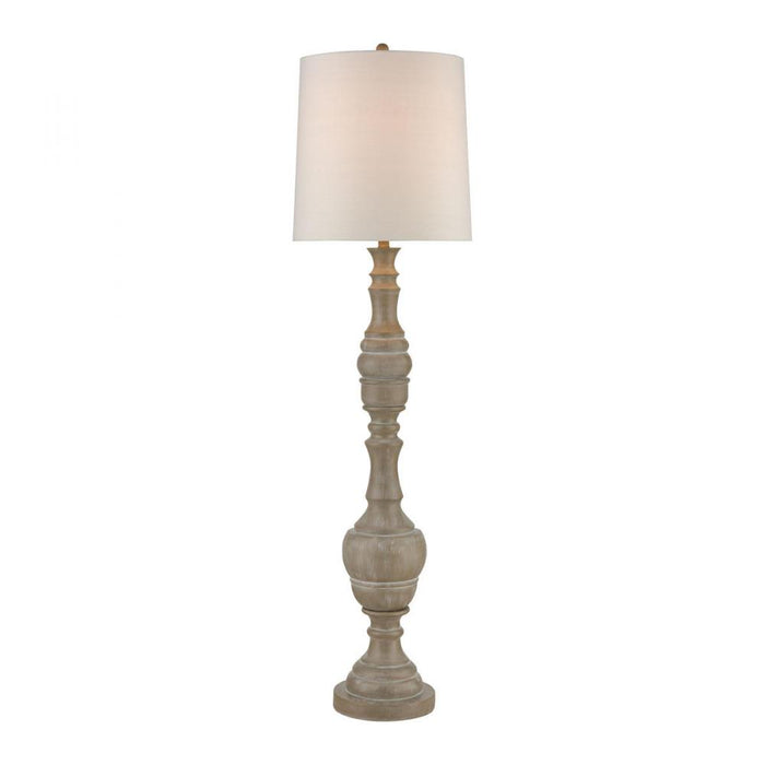 Janus Oversized Floor Lamp in Antique Grey