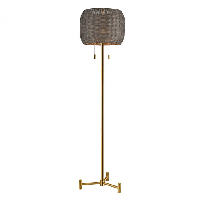 Bittar 2-Light Floor Lamp